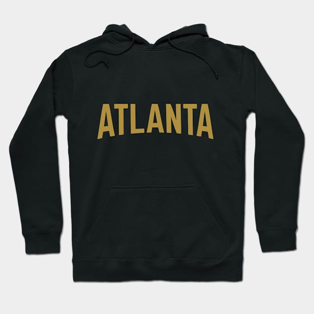 Atlanta City Typography Hoodie by calebfaires